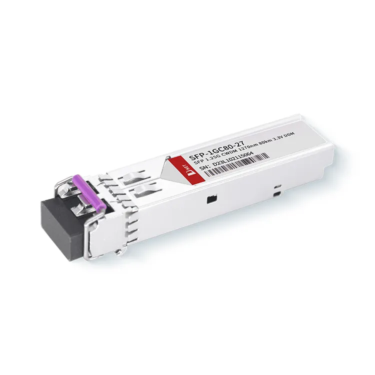 SFP 1G 1000base CWDM 1270nm 80 ק"מ